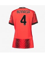 AC Milan Ismael Bennacer #4 Domácí Dres pro Dámské 2023-24 Krátký Rukáv